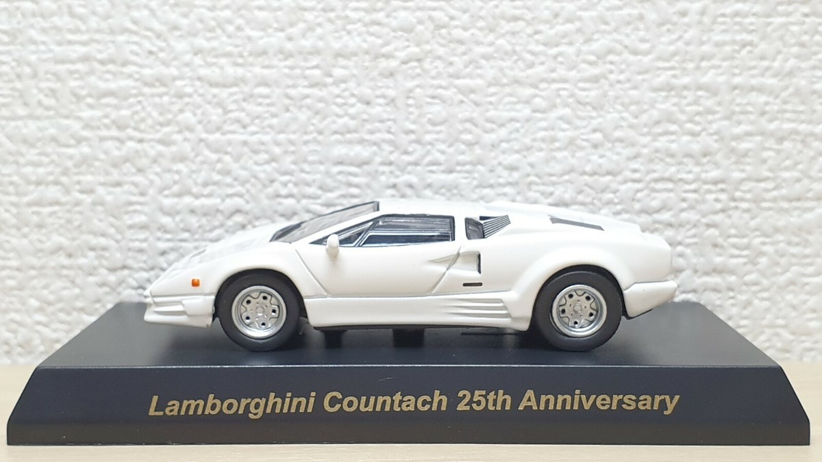 1/64 Kyosho LAMBORGHINI COUNTACH 25th ANNIVERSARY WHITE