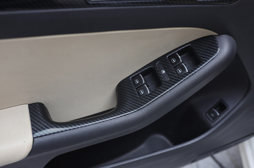 For VW Jetta MK6 20122014 ABS Carbon Fiber Car Interior Decor Full Set