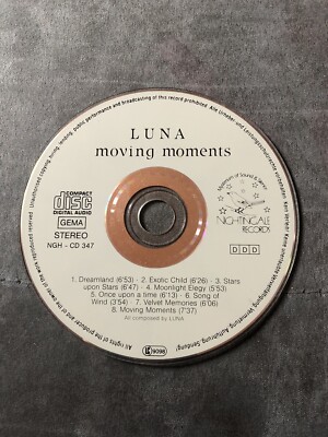Luna - moving memories CD ohne Cover