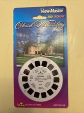 View-Master Of Colonial Williamsburg 3-D Tour Reel Packet Unopened