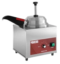 Kratos Nacho Cheese Dispenser with Heated Spout and Pump, 3.5 Quart Capacity