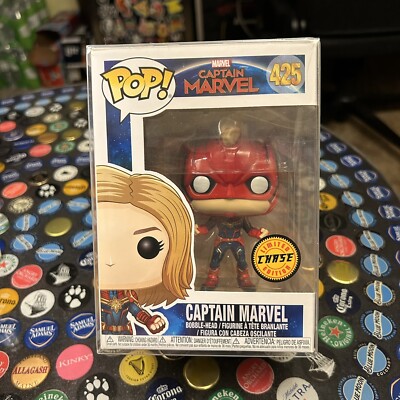 Funko Pop! Marvel Captain Marvel Chase #425