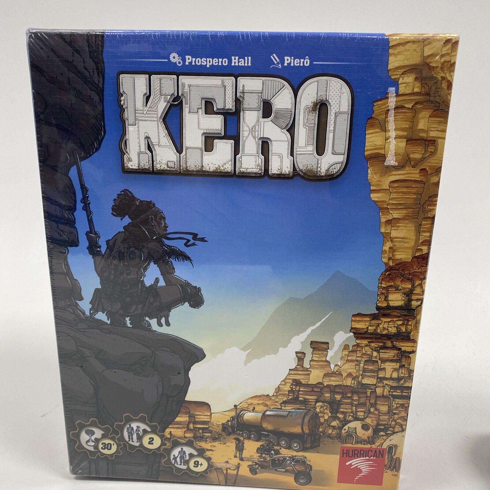 Fantasy Flight Games Kero Board Game | Apocalyptic Survival Game | Strategy  Game for Adults and Kids | Ages 8 and up | 2 Players | Average Playtime 30