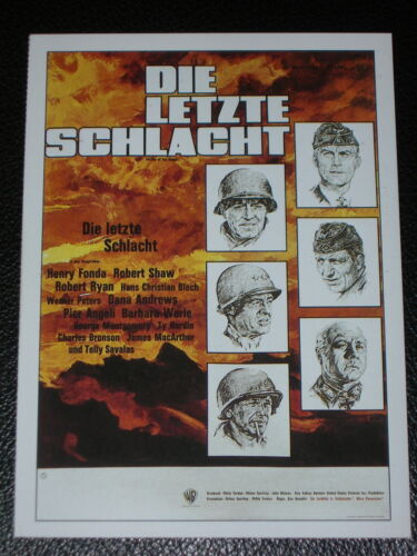 Filmkarte - Cinema - Die letzte Schlacht (1965) - Bild 1 von 1