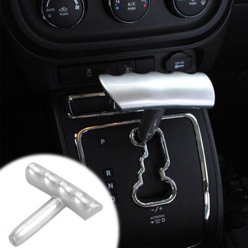 Gear Shift Knob T-Handle Shifter for Jeep Wrangler JK/Compass/Challenger  Silver | eBay