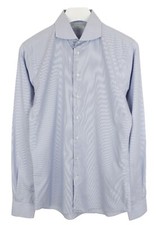 Suitsupply Try On Extra Slim Fit Formal Shirt Men 40-7/15 3/4L Cutaway Blue