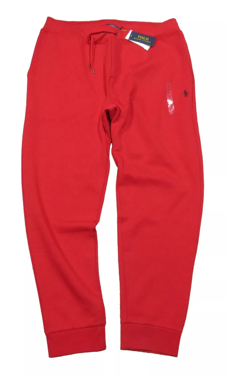 Ralph lauren red sweatpants shop