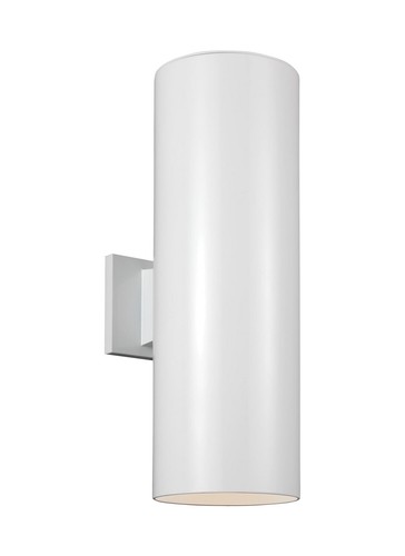 Sea Gull Lighting 8313902-15 Outdoor Bullets Large 2-light Outdoor Wall Lantern