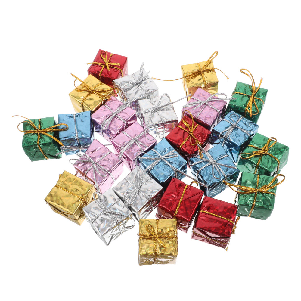 72 Pcs Christmas Wind up Toys Window Lights Decorations Gift Boxes