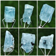 12-gm Rare Alkali Caesium-Rich Blue Beryl from skardu Dist, Gilgit-Baltistan, Pk