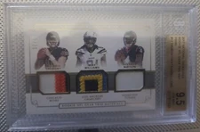 2017 Panini National Treasures #17 Trubisky Williams Watson RC Patch BGS 9.5 /25