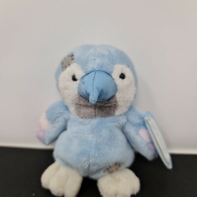 My Blue Nose Friends Blau & Creme Plüsch Melodie Der Papagei Nummer 42
