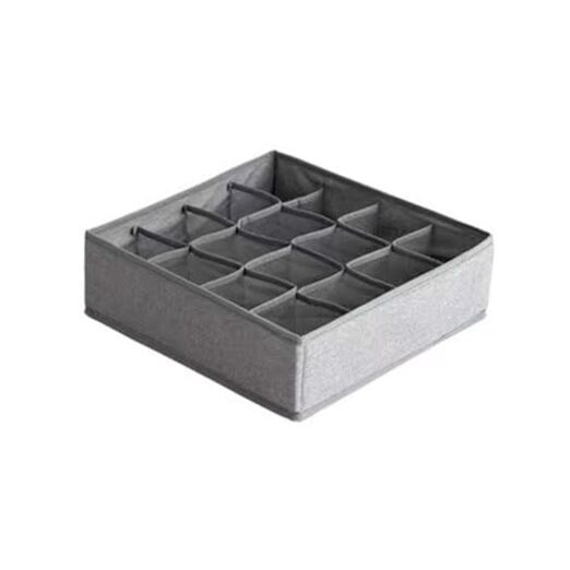 Underwear Organizer with Drawer Dividers, Foldable Fabric Dresser Closet