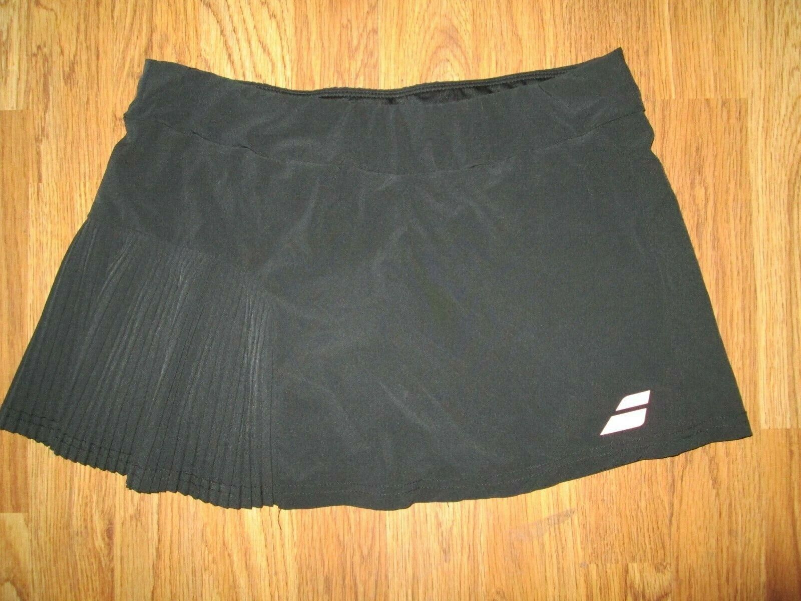 Womens BABOLAR tennis skort skirt w/ built n spandex shorts sz X