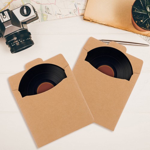 50 Pcs Protective Packaging Envelopes CD Bag Paper Sleeves - Afbeelding 6 van 12
