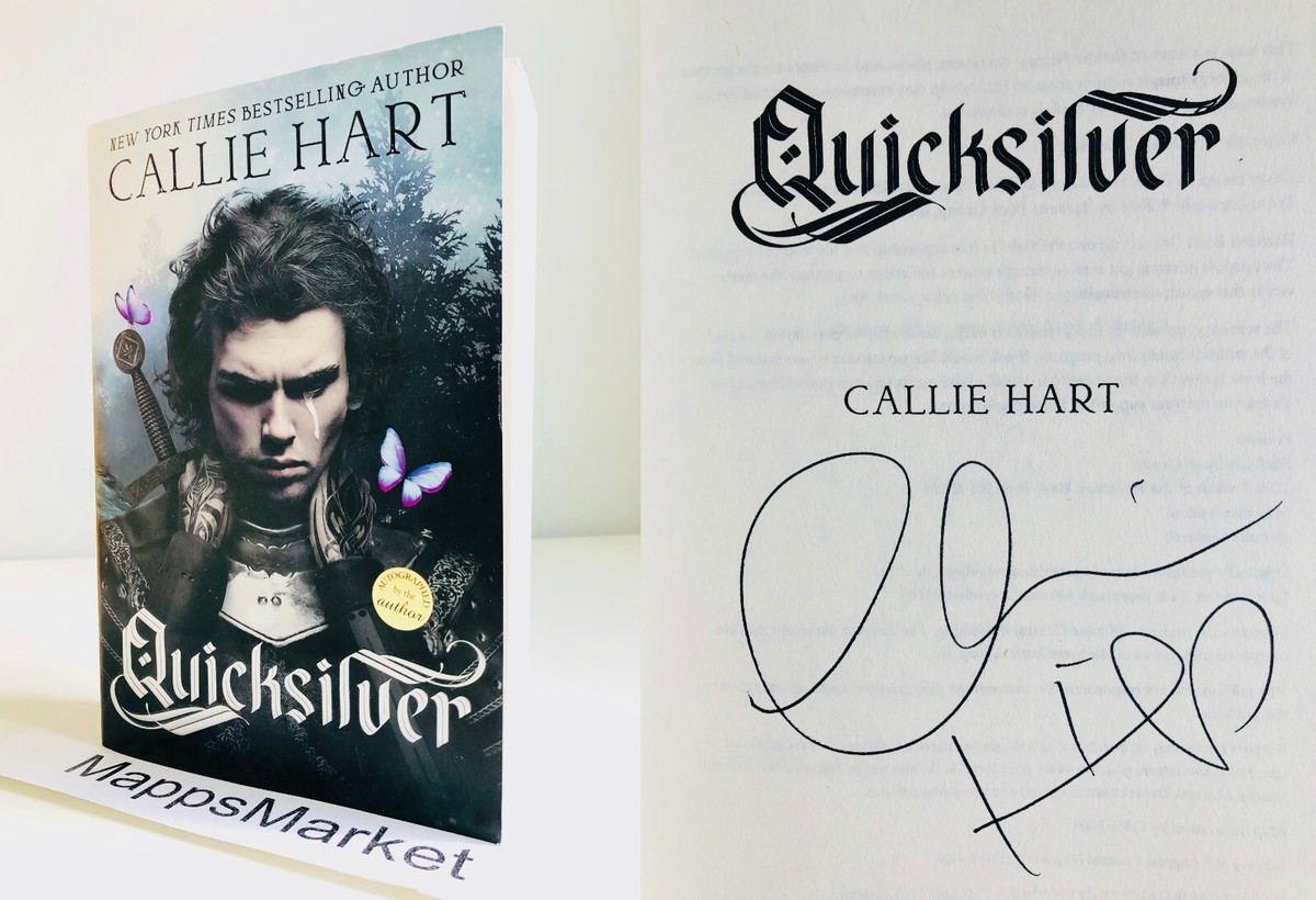 Quicksilver Callie Hart サイン入 限定1500 SIGNED Quicksilver (Fae & Alchemy #1) by Callie Hart (2024, Trade