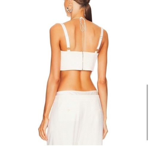 Anna October Cecile Top Ivory Underwire Cups Sexy XS NWOT $545 - Picture 8 of 8
