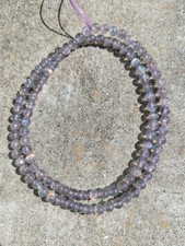 Lavender Labradorite Beads Double Strand