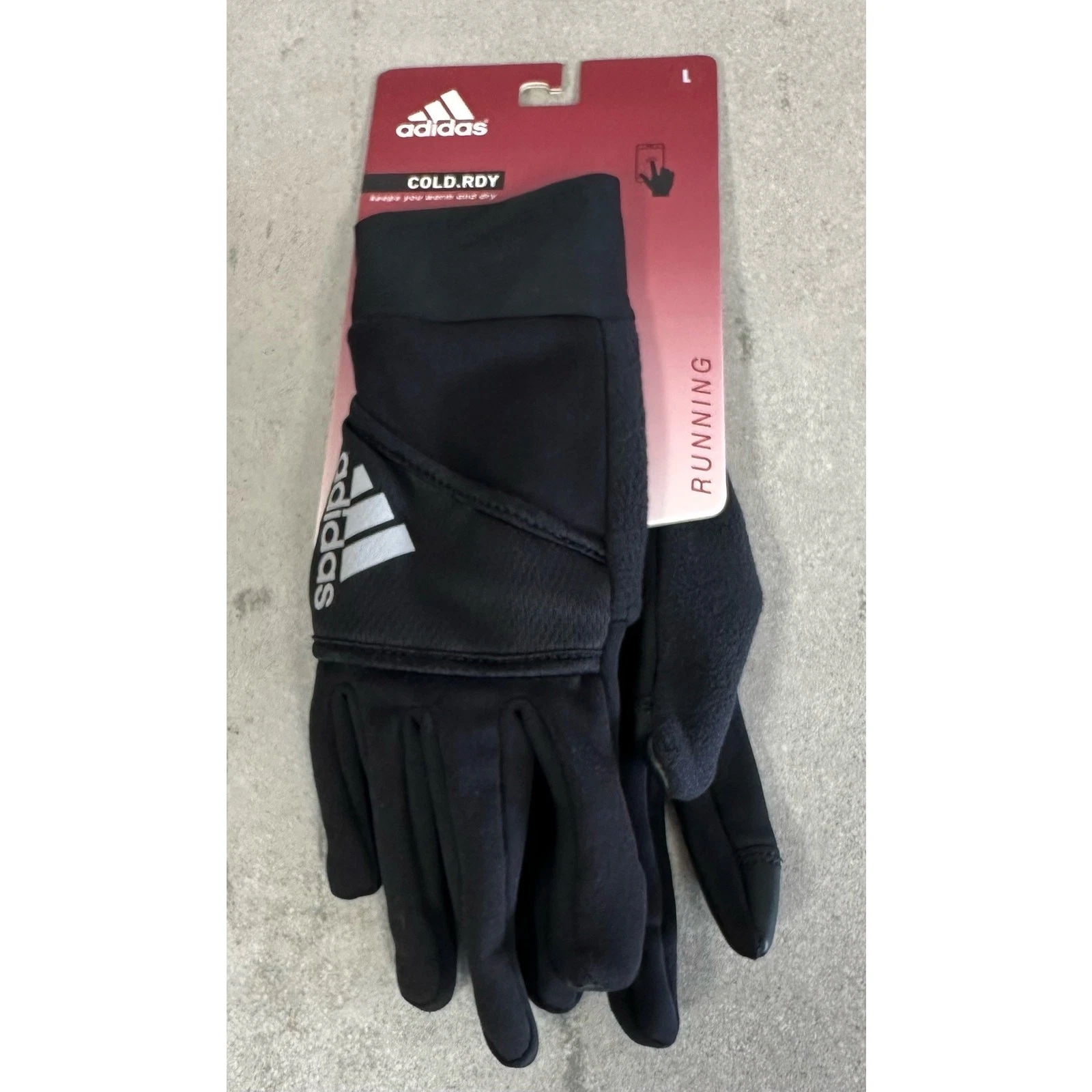 adidas Women's Winter Performance Dash Glove AW0059 Black New with tags