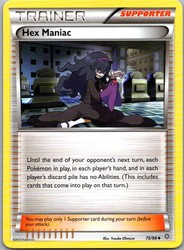Hex Maniac 75/98 Ancient Origins Uncommon Trainer