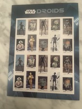 US Stamps  Star Wars Droids 5573-5582 MNH Full Sheet Of 20 Hot Item Free Ship