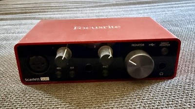 Focusrite Scarlett Solo 3rd Gen 2 Channel USB Audio Interface