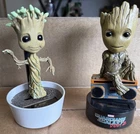 Dancing Potted Groot NECA Guardians of the Galaxy Body Knocker Solar Bobblehead