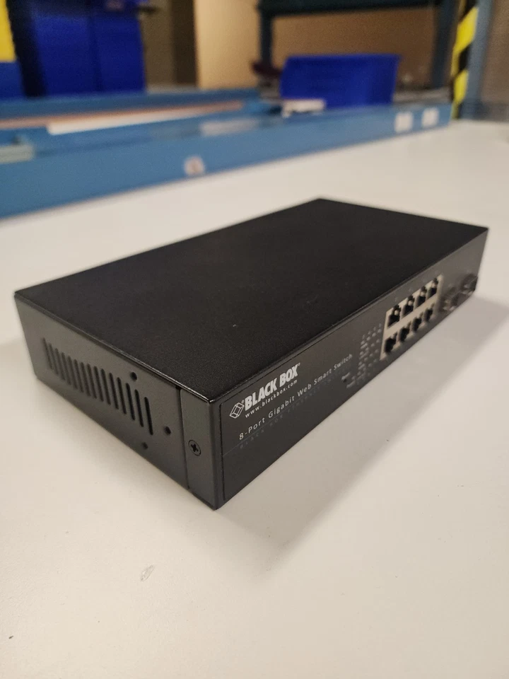 Black Box 8-Port Gigabit Web Smart Switch Model: LGB708A-R3-US - Image 3 of 3