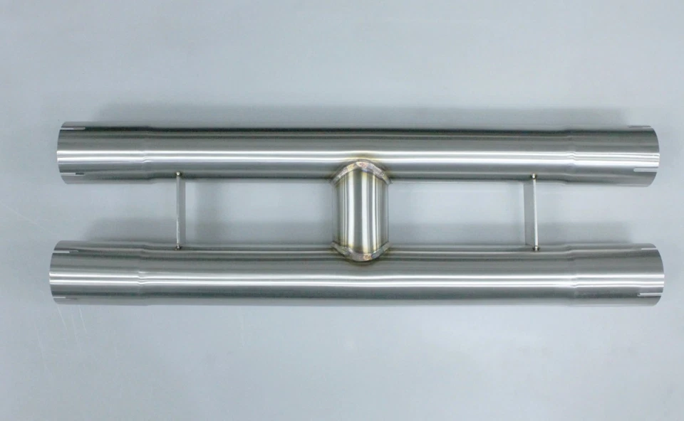 Tubo H Acero Inoxidable 3" 24" Largo Foto 2 de 2