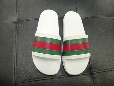 GUCCI slippers Men s White US Size 8
