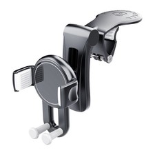 360 Degree Rotating Antislip Car Phone Clip For Secure Hold Easy Navigation Call