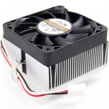 AVC Socket A Intel Socket 370 Aluminum Heat Sink With 60mm Fan F6010B12HS