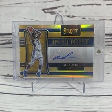 2022 Panini Chronicles Select Draft Picks AJ Griffin Gold Auto /10 Duke