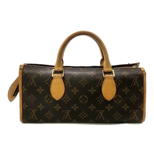 Louis Vuitton LV Popincourt Monogram Canvas Brown M40009 Handbag Bag Used