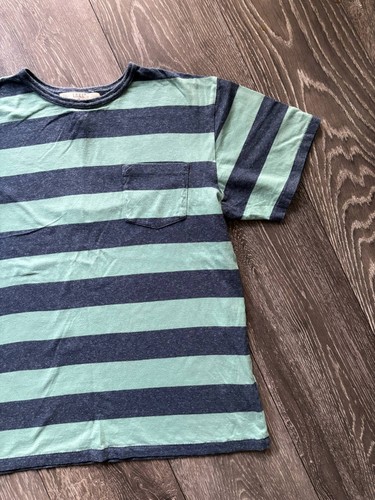 H&M Label of graded goods men's stripe crew neck t-shirt UK Medium - Picture 4 of 4