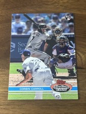 2023 Topps Stadium Club Corbin Carroll Rookie #131 RC 1991 Design Variation SP