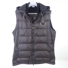 PIKEUR Steppweste Weste Vest Kapuze Braun Gr. 42 