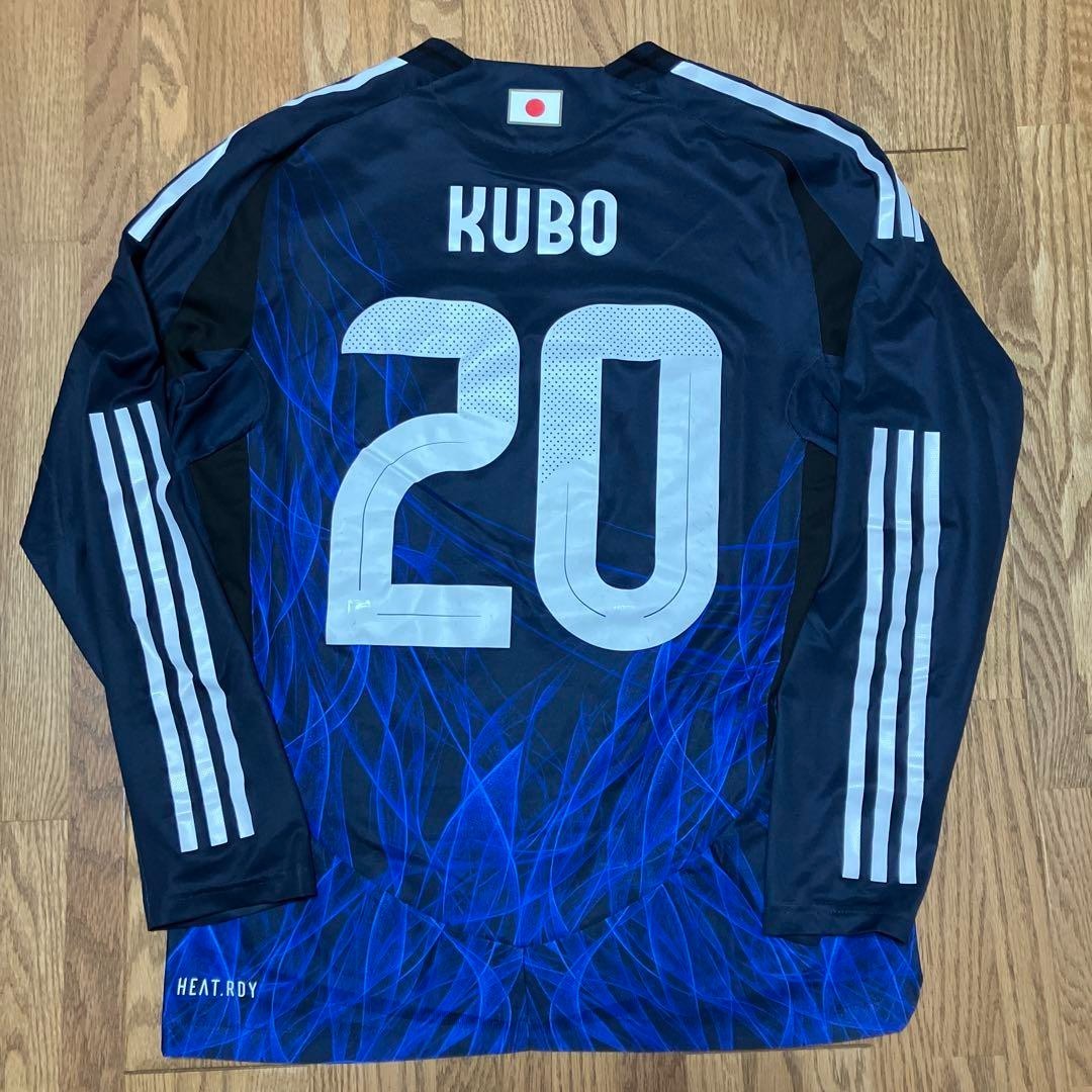 Kubo Takefusa #20 Real Sociedad L/ S Jersey Authentic JP XL(US L