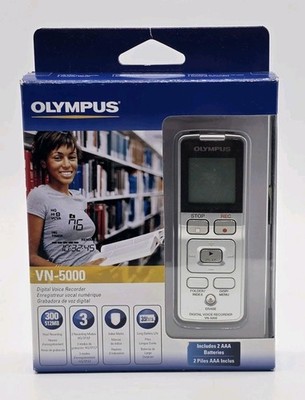 OLYMPUS VN-5000 Handheld Portable Digital Voice Recorder New Open Box