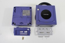 Nintendo GameCube OEM Replacement Console Shell Purple DOL-001 All Port Cover VG