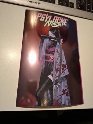 US MARVEL  PSYLOCKE NINJA #1  FOIL COVER VARIANT BY DIKE RUAN