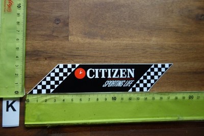 Alter Aufkleber Schmuck Herren-Armbanduhr CITIZEN Sporting Life