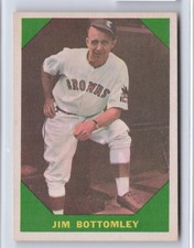 1960 Fleer Jim Bottomley #45 - Reds - MINT - S6100