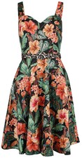 Voodoo Vixen Mittellanges Kleid Damen Jungke ...