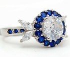 6CT Heat Treated Kyanite 925 Solid Sterling Silver Ring Jewelry Sz 8 U4-6 — photo 2