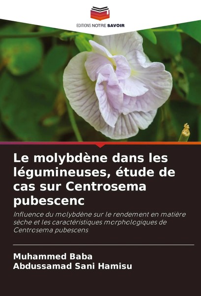 Muhammed Baba (U. A.) | Le MolybdèNe Dans Les LéGumineuses, éTude De Cas Sur...-image