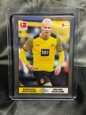 Erling Haaland #LGU-10 2023 Topps Chrome Bundesliga Legendary Player Unicum