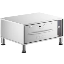 ServIt WDSFS-D1 Single Freestanding Drawer Warmer with Digital Controls - 450W,
