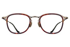 New Matsuda M3118 DTO-AG Square Tortoise-Gold 48 mm Unisex Eyeglasses Frame