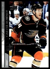 2020-21 Upper Deck Carter Rowney Anaheim Ducks #254